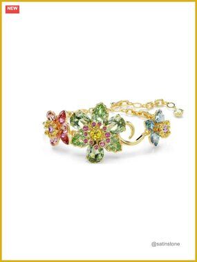 Swarovski Idyllia Bracelet Solid Chain Women's Jewelry